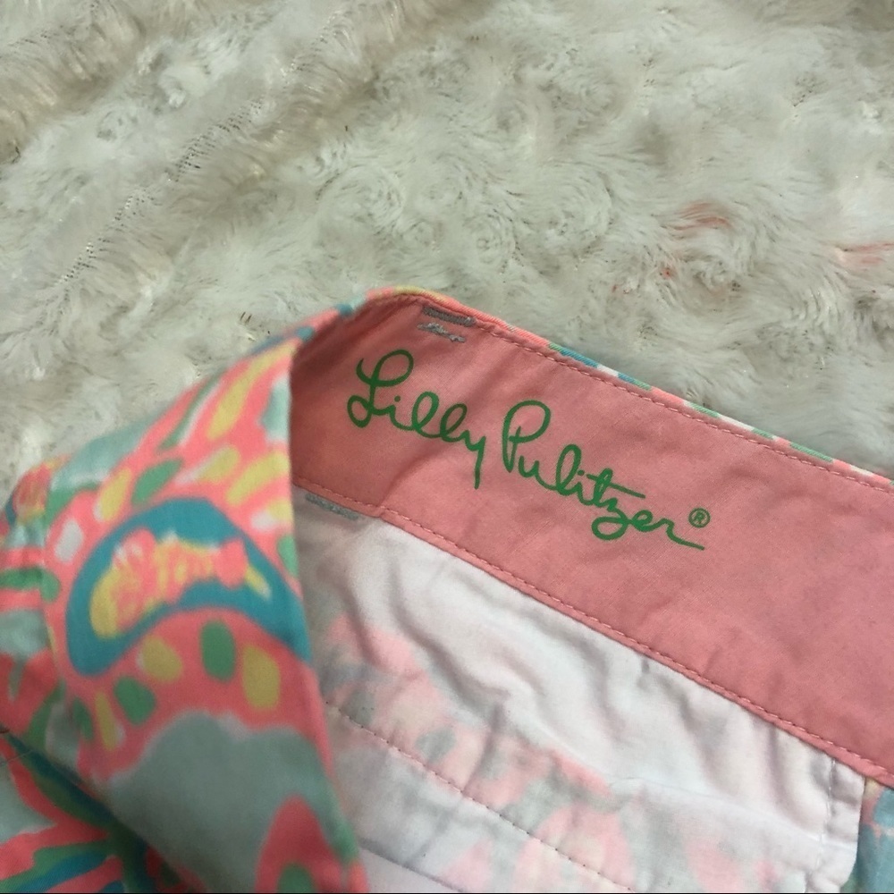 LILLY Pulitzer Barkley shorts sz 6 - Picture 4 of 5